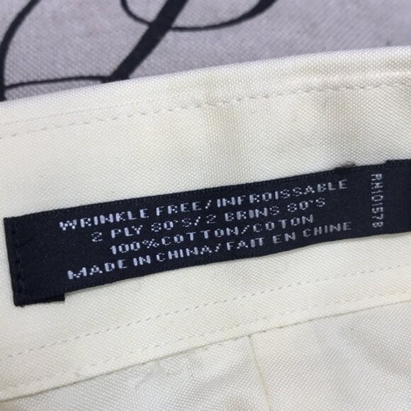 Forsyth of Canada Mens Dress Shirt Yellow - Picture 6 of 8